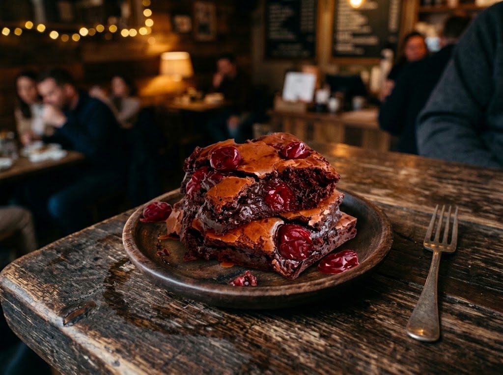 Vişneli Brownie
