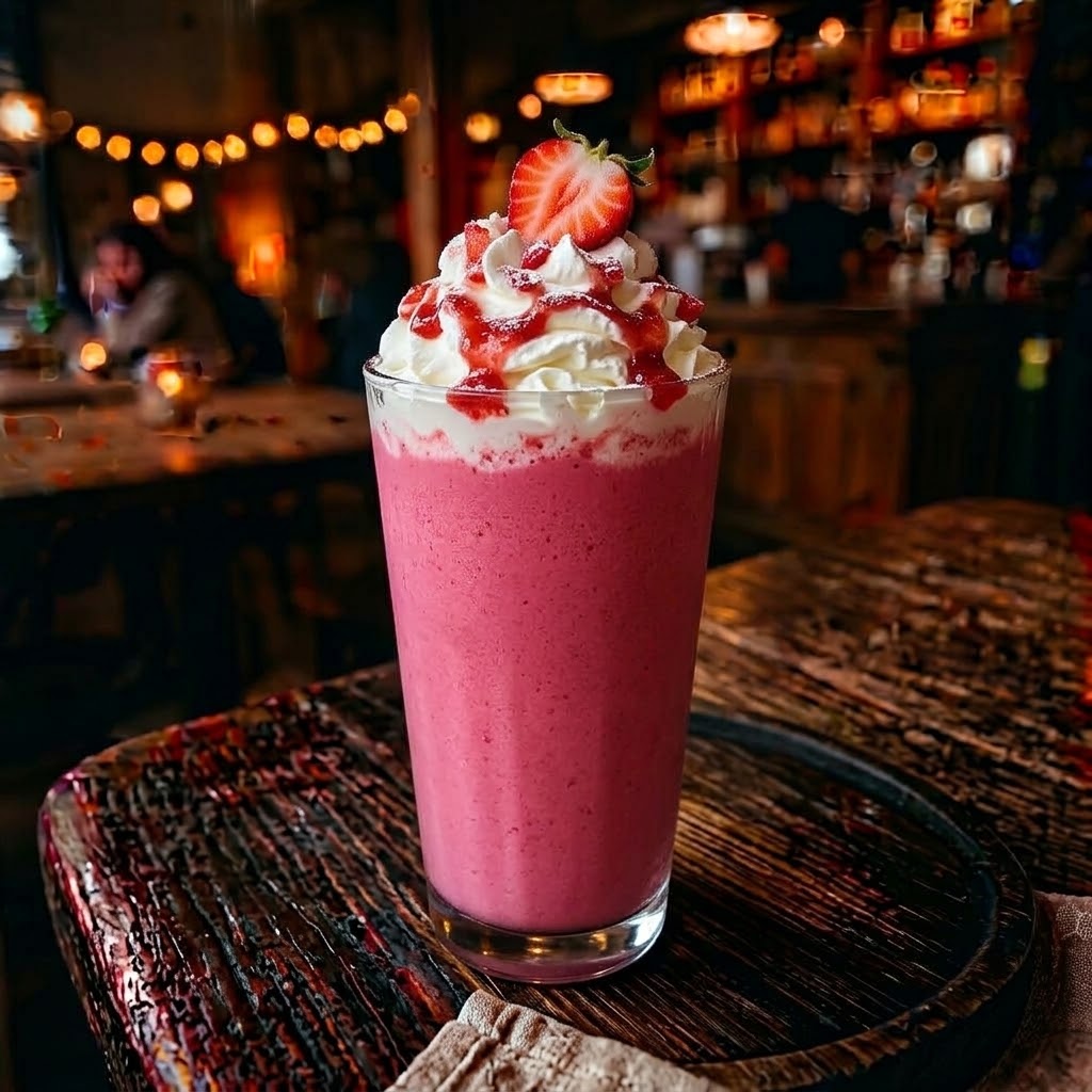 Çilekli Milkshake