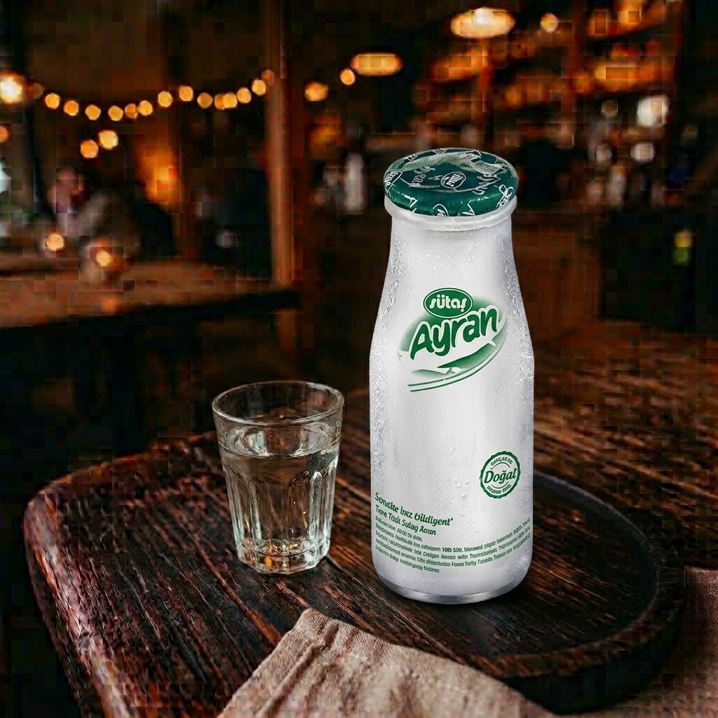 Sütaş Ayran Cam Şişe